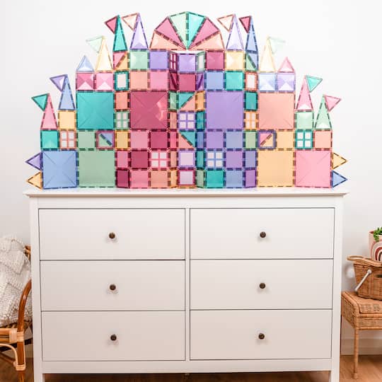 Connetix® Pastel Magnetic Tiles Creative Set